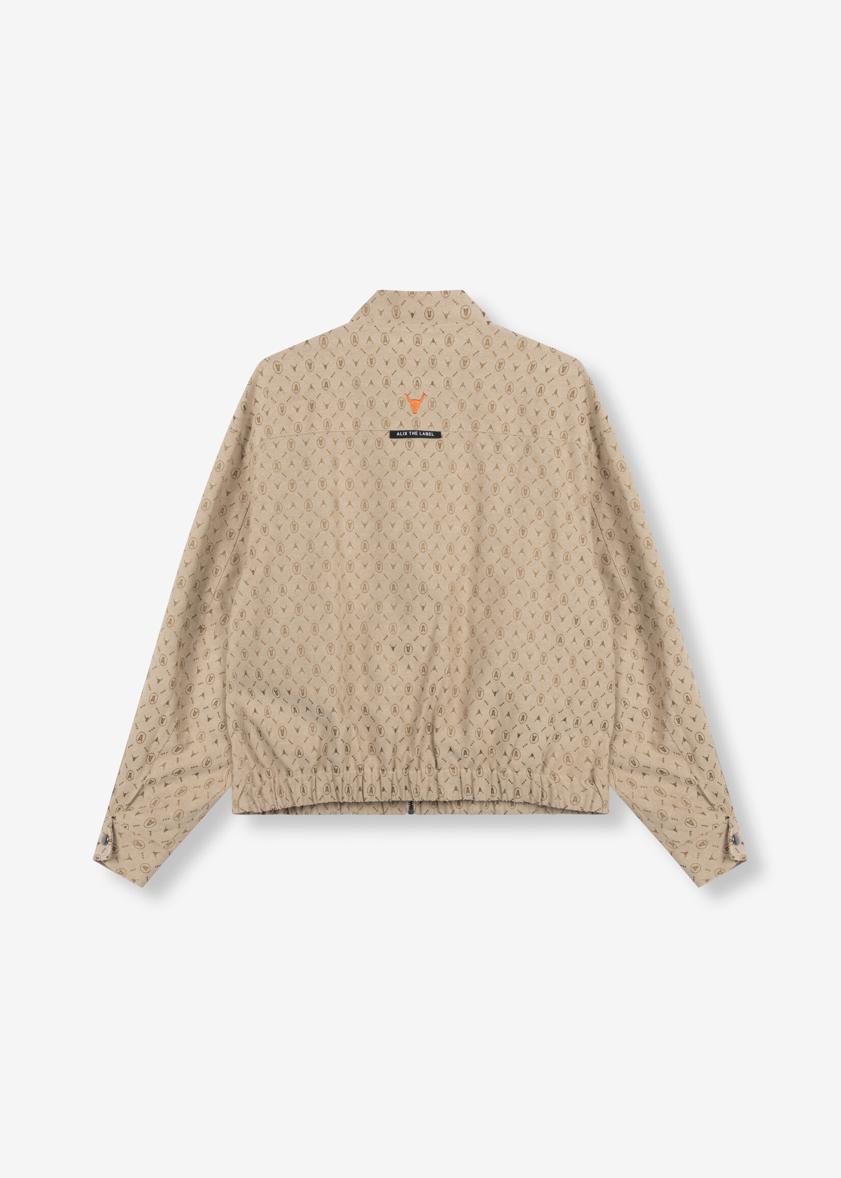 Alix The Label woven logo jacket