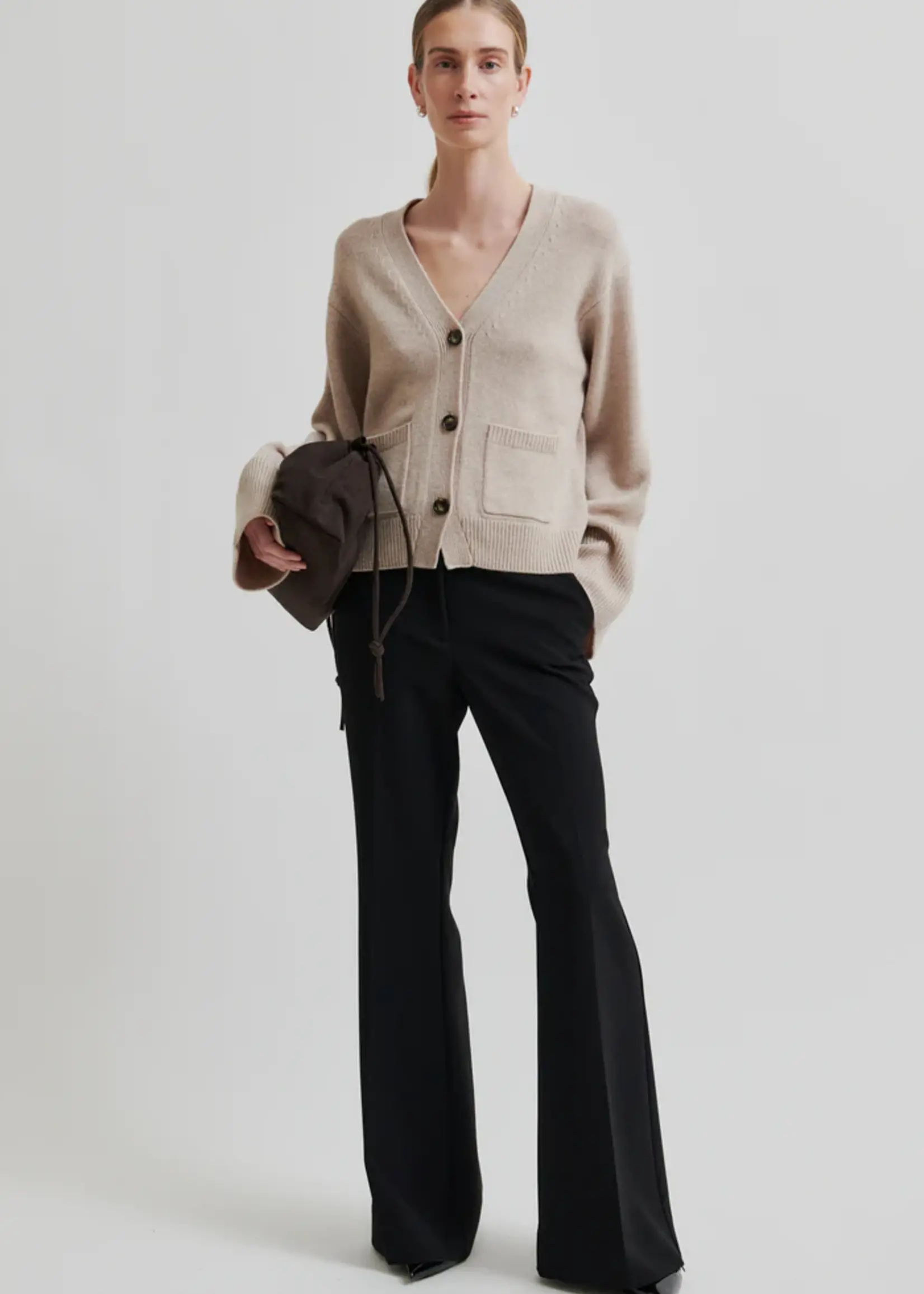 Second Female Fique Flared Trousers