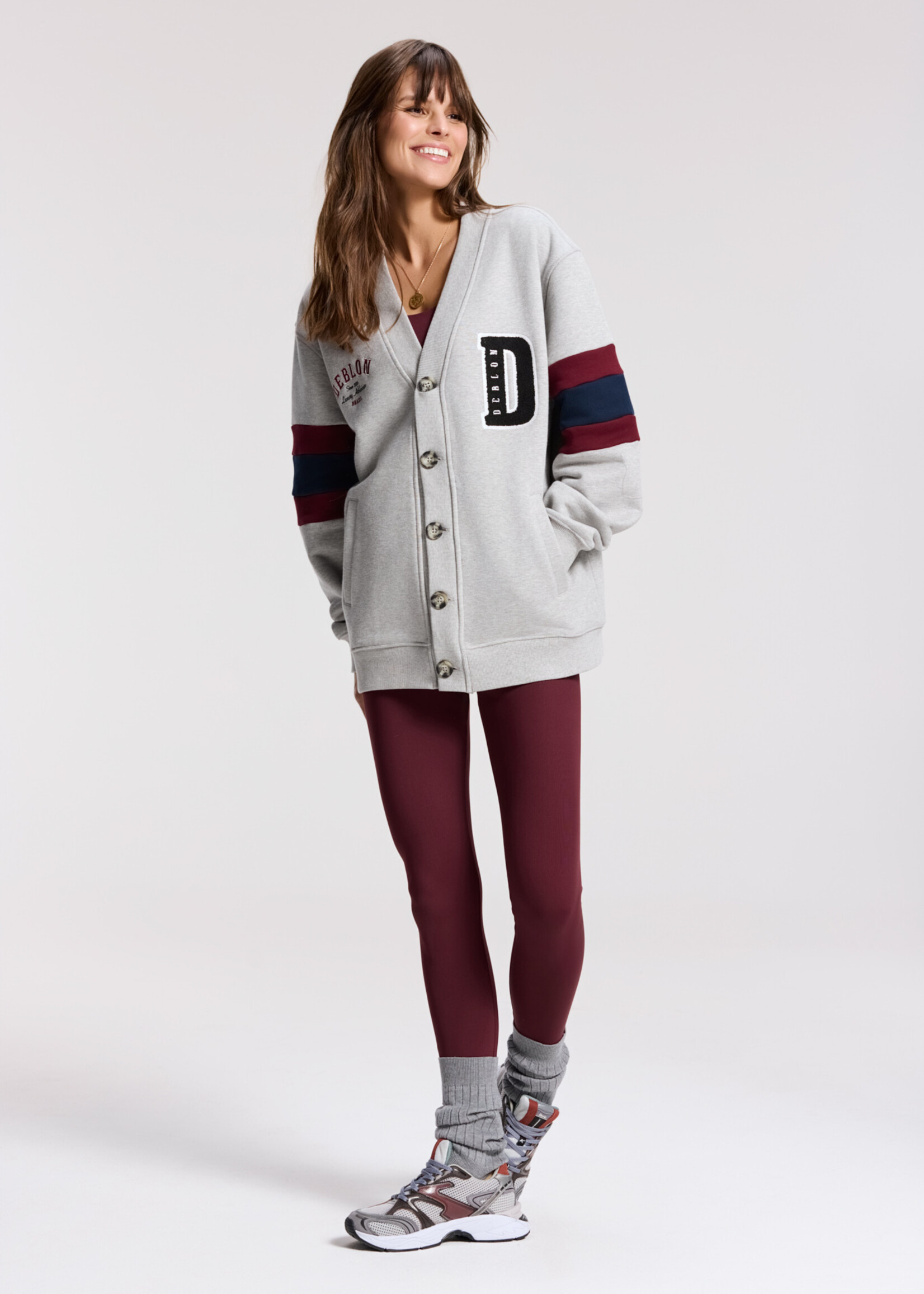 Deblon Sports Noah Varsity Cardigan