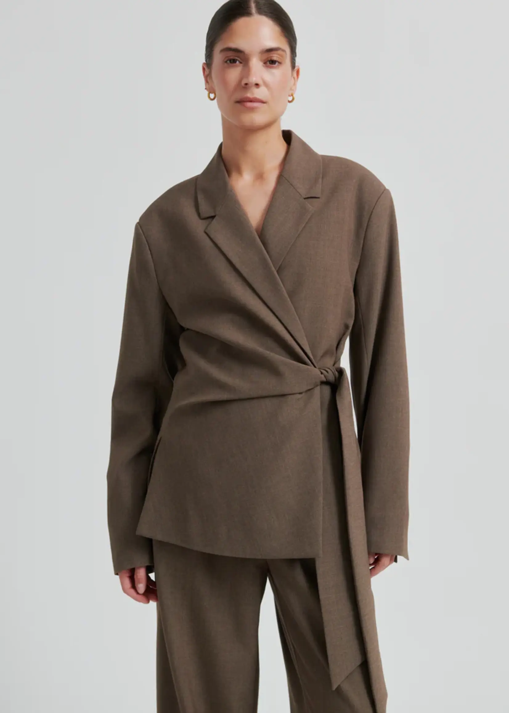 Second Female Dakota Wrap Blazer