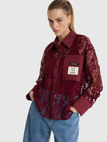 Alix The Label Ladies Woven Lace Blouse