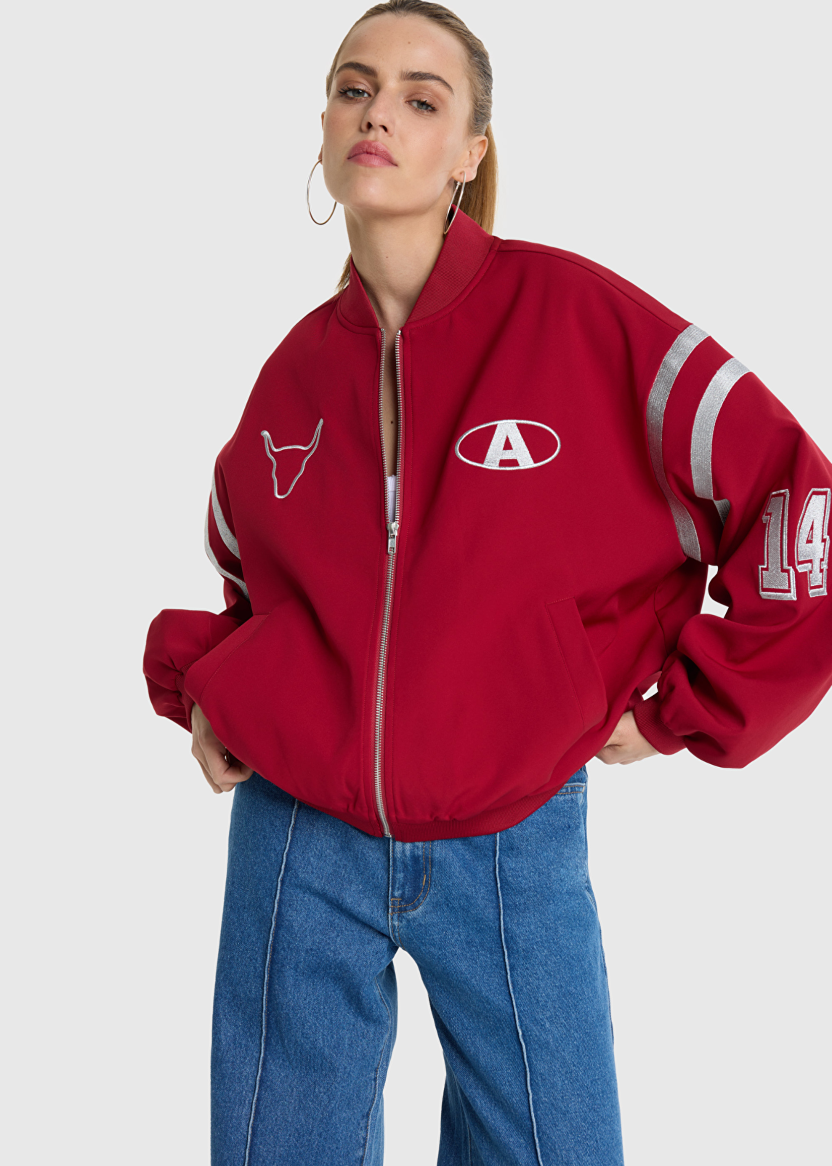 Alix The Label Ladies Woven Tape Jacket