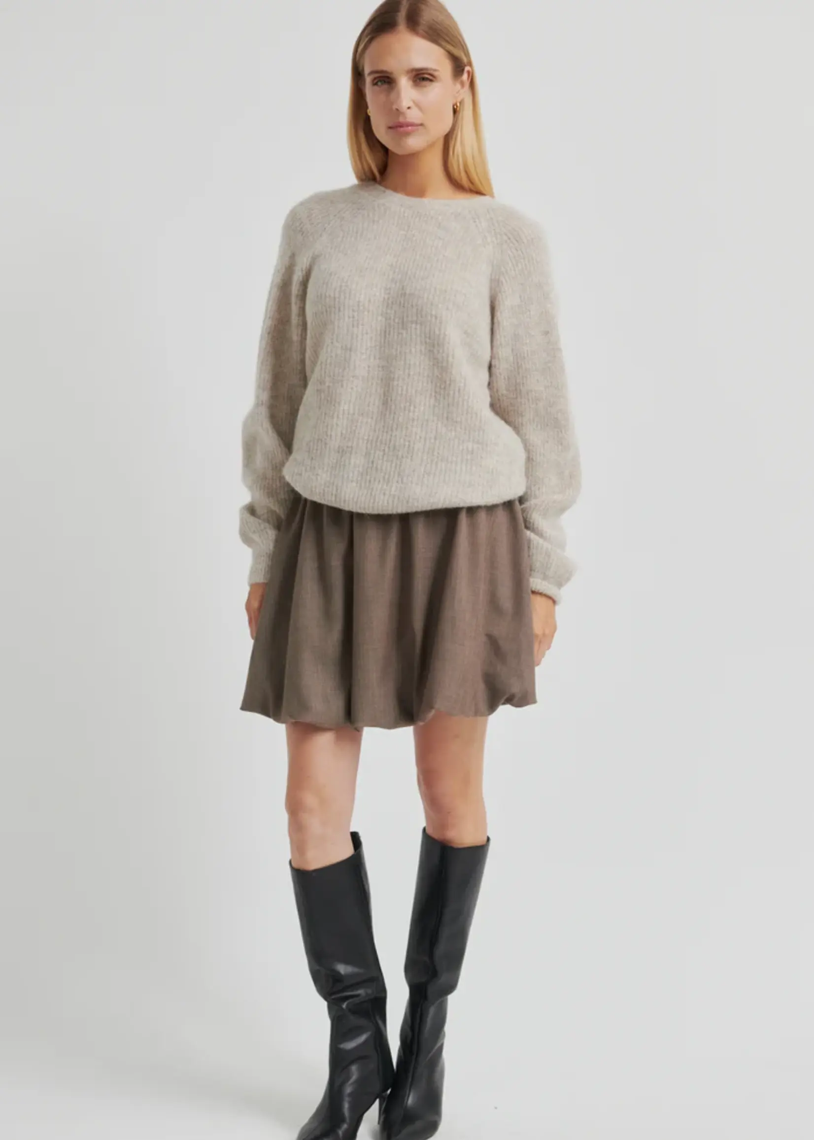 Second Female Oline Mini Balloon Skirt