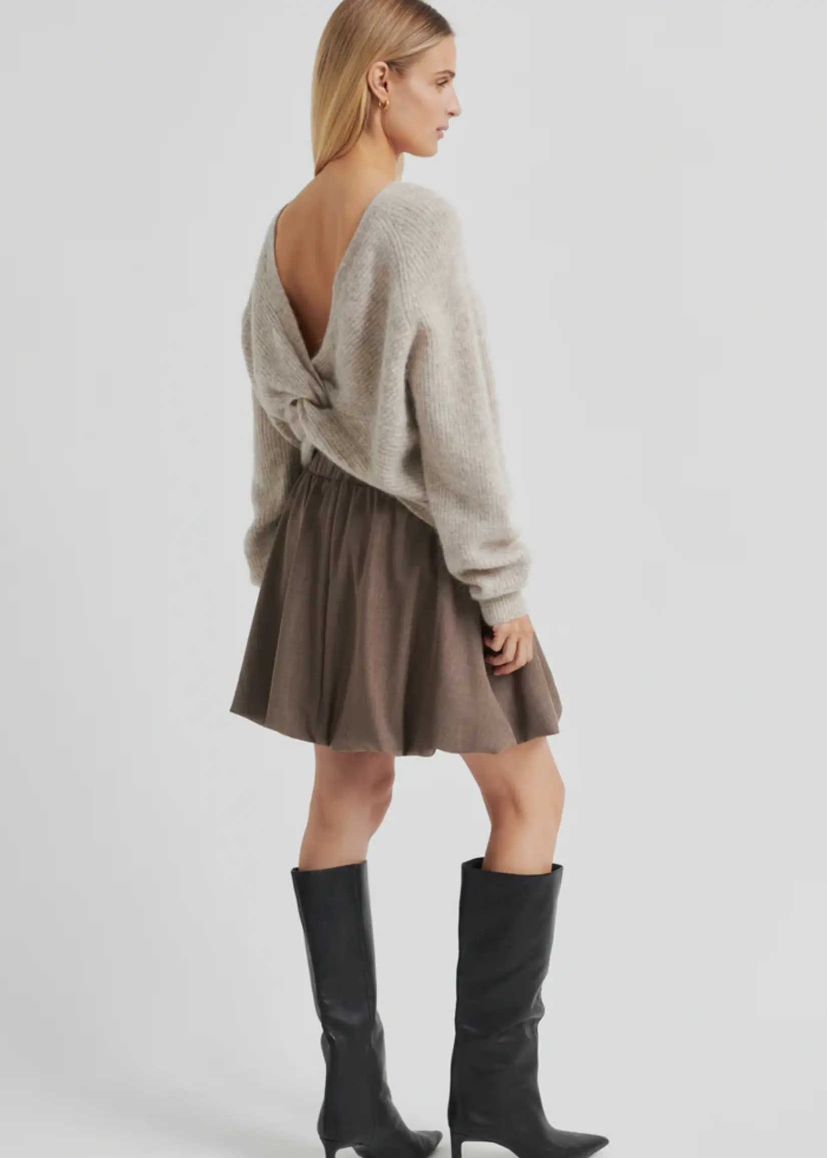 Second Female Oline Mini Balloon Skirt