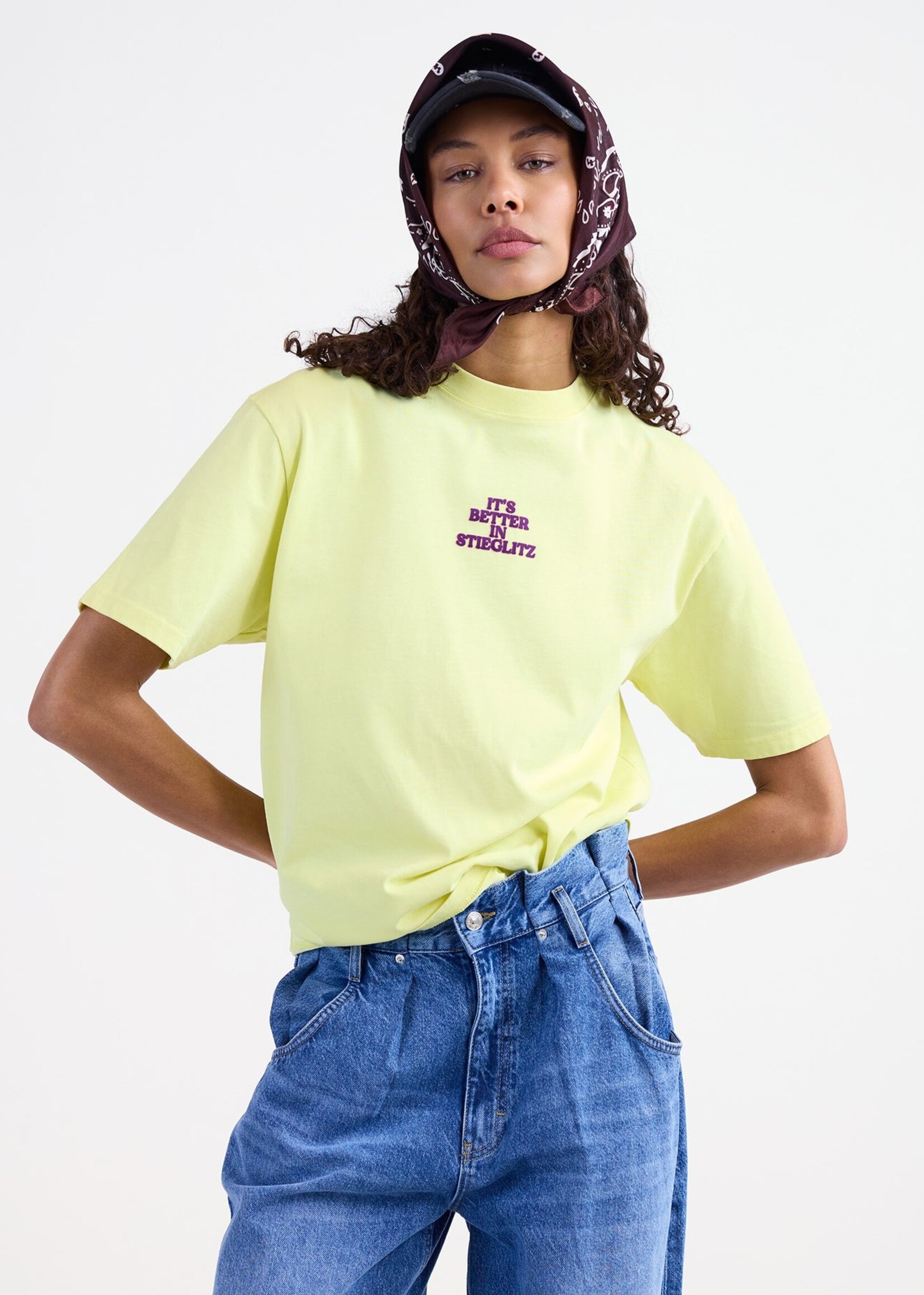 Stieglitz Branca regular T-shirt