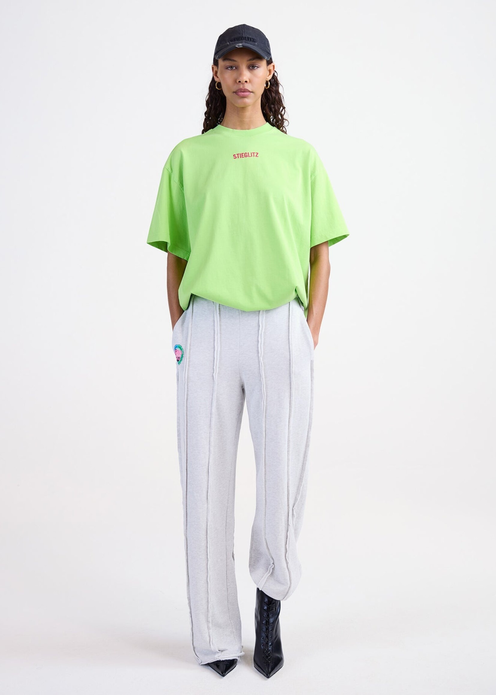 Stieglitz Basic Worn-out Oversized T-Shirt