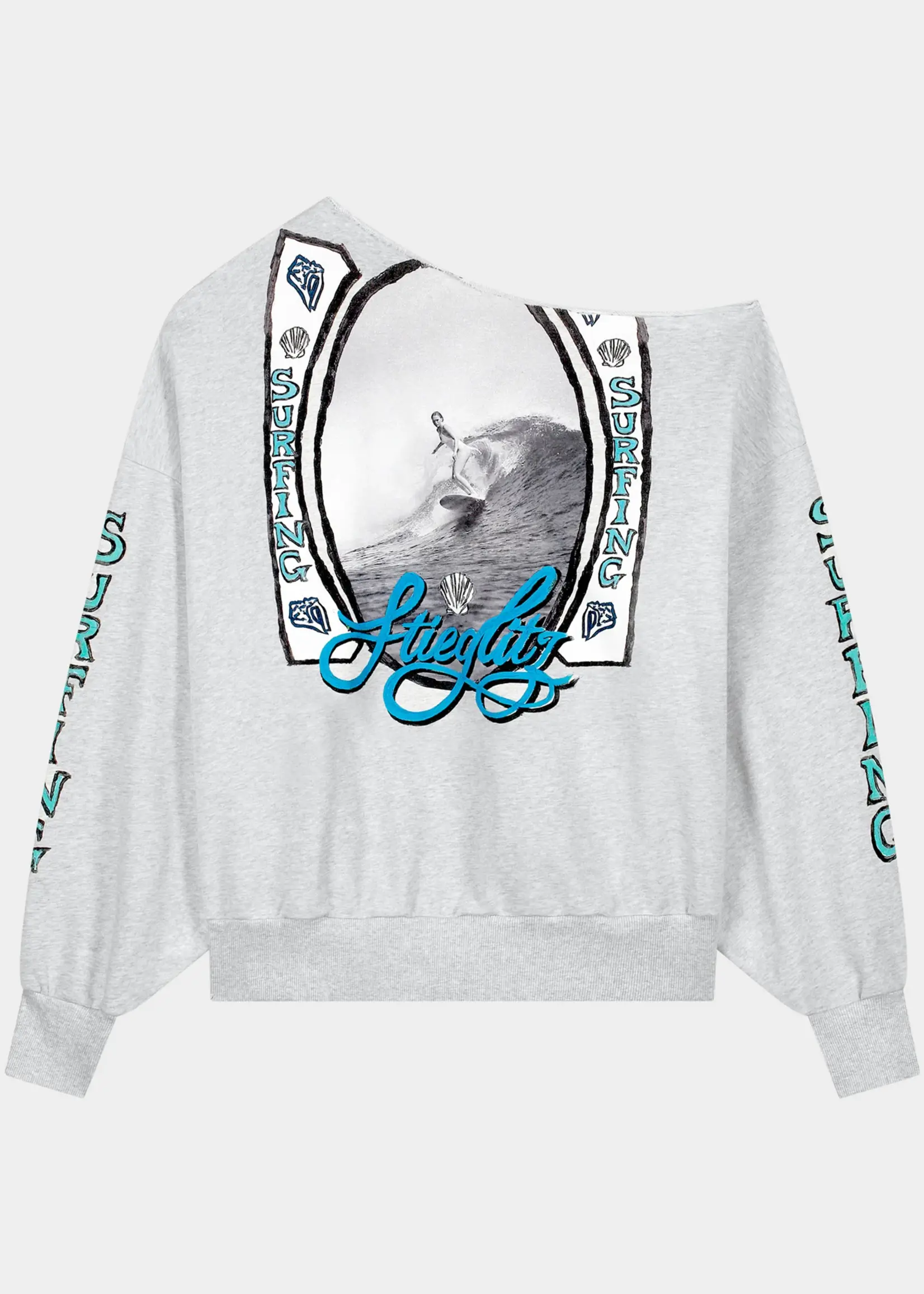 Stieglitz Winny Off-Shoulder Oversized Sweater