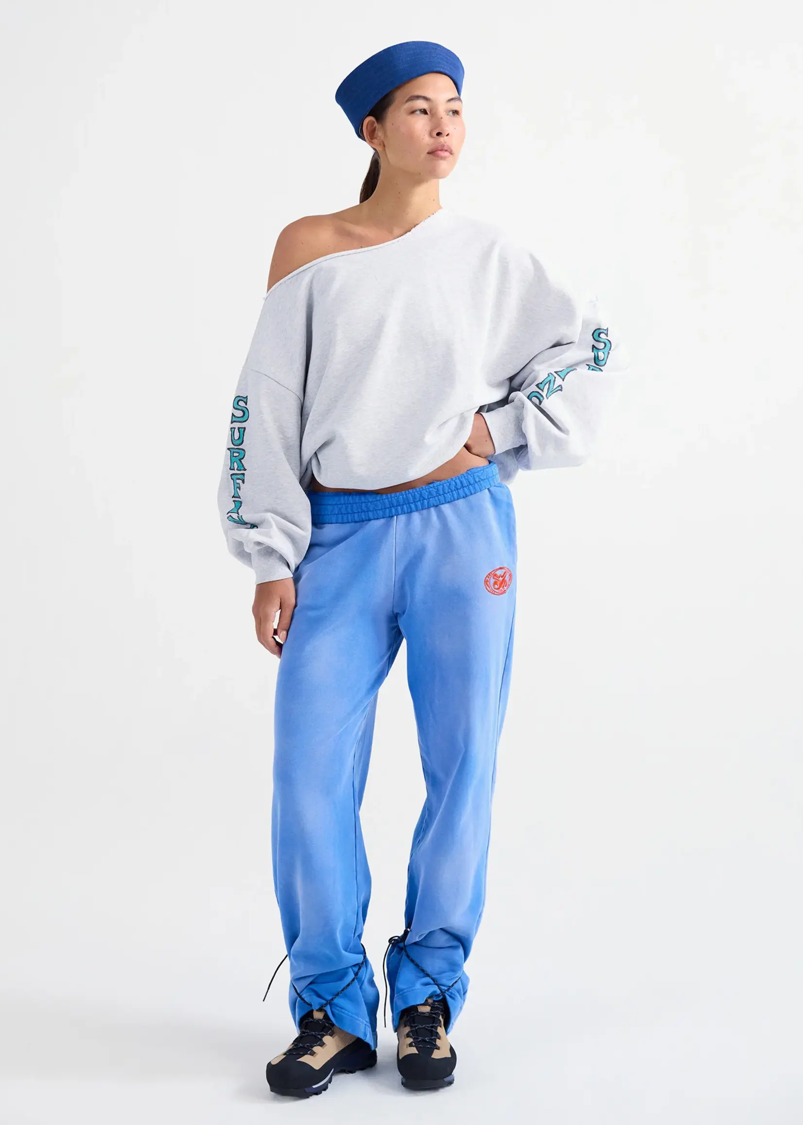 Stieglitz Winny Off-Shoulder Oversized Sweater