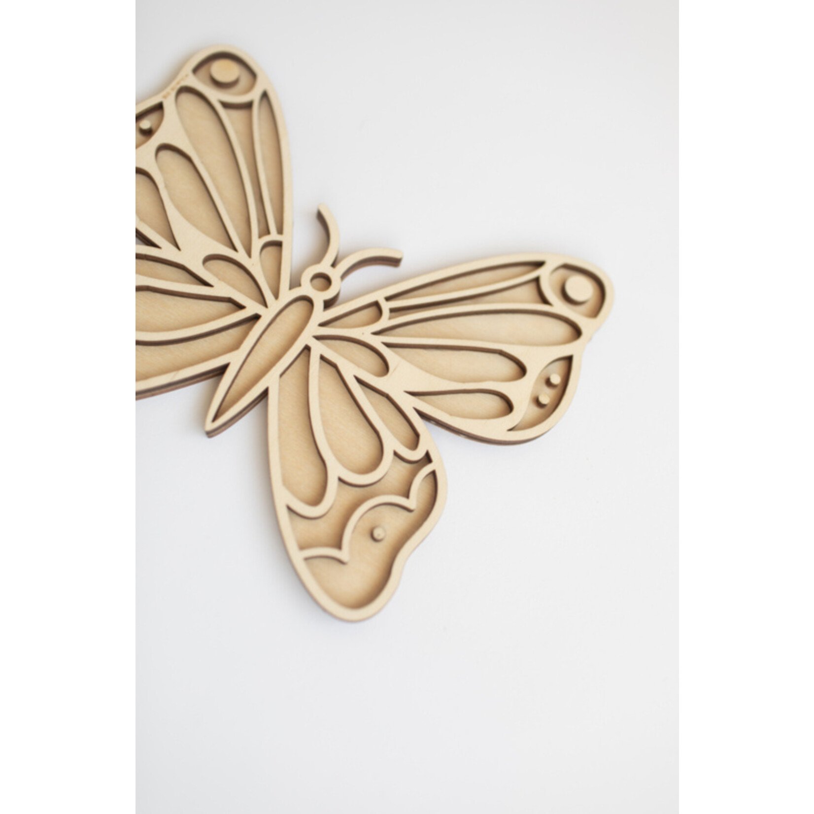 Studio de Rijk Houten vulvorm vlinder voor in sensory play speelbak