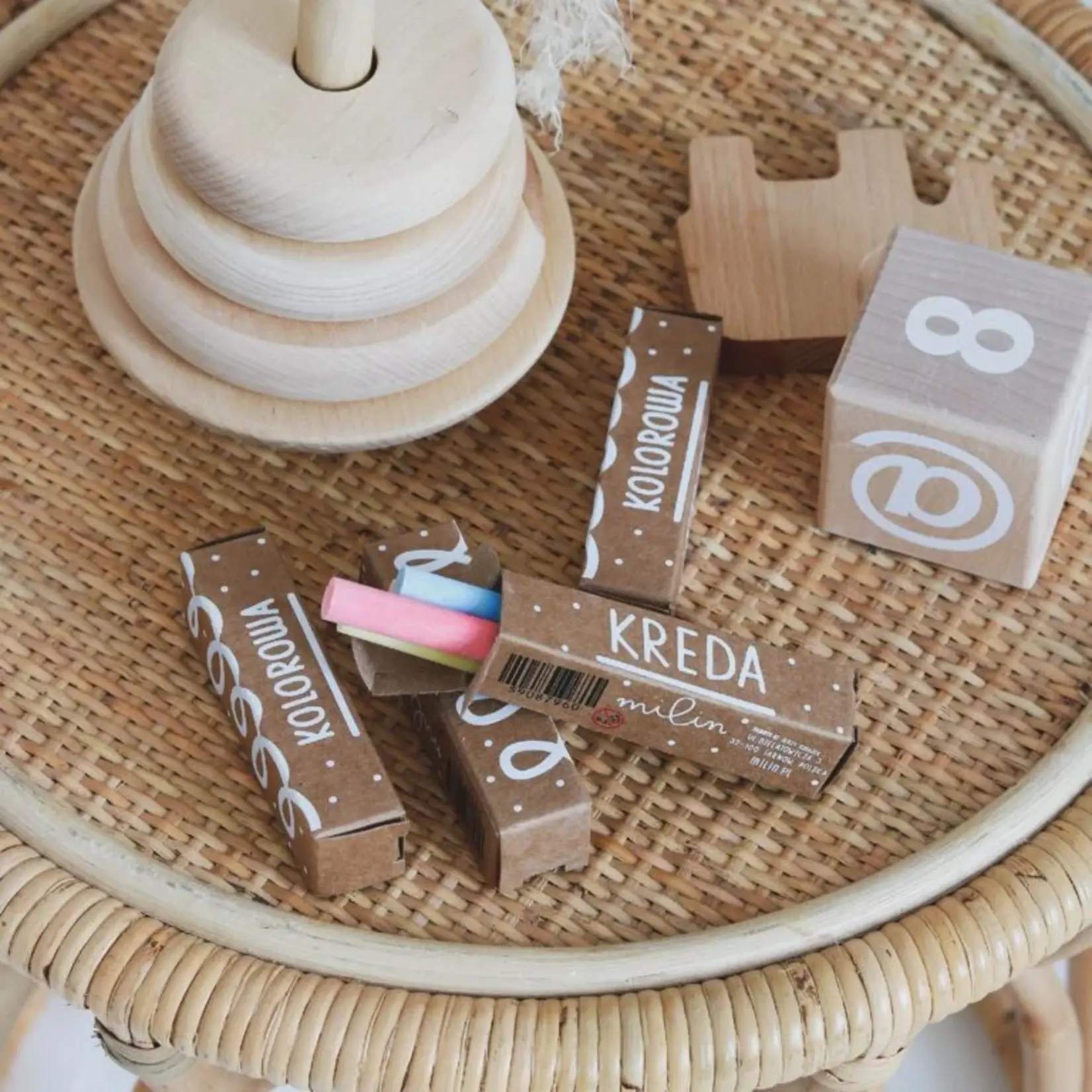 Milin Houten krijtbord - hond