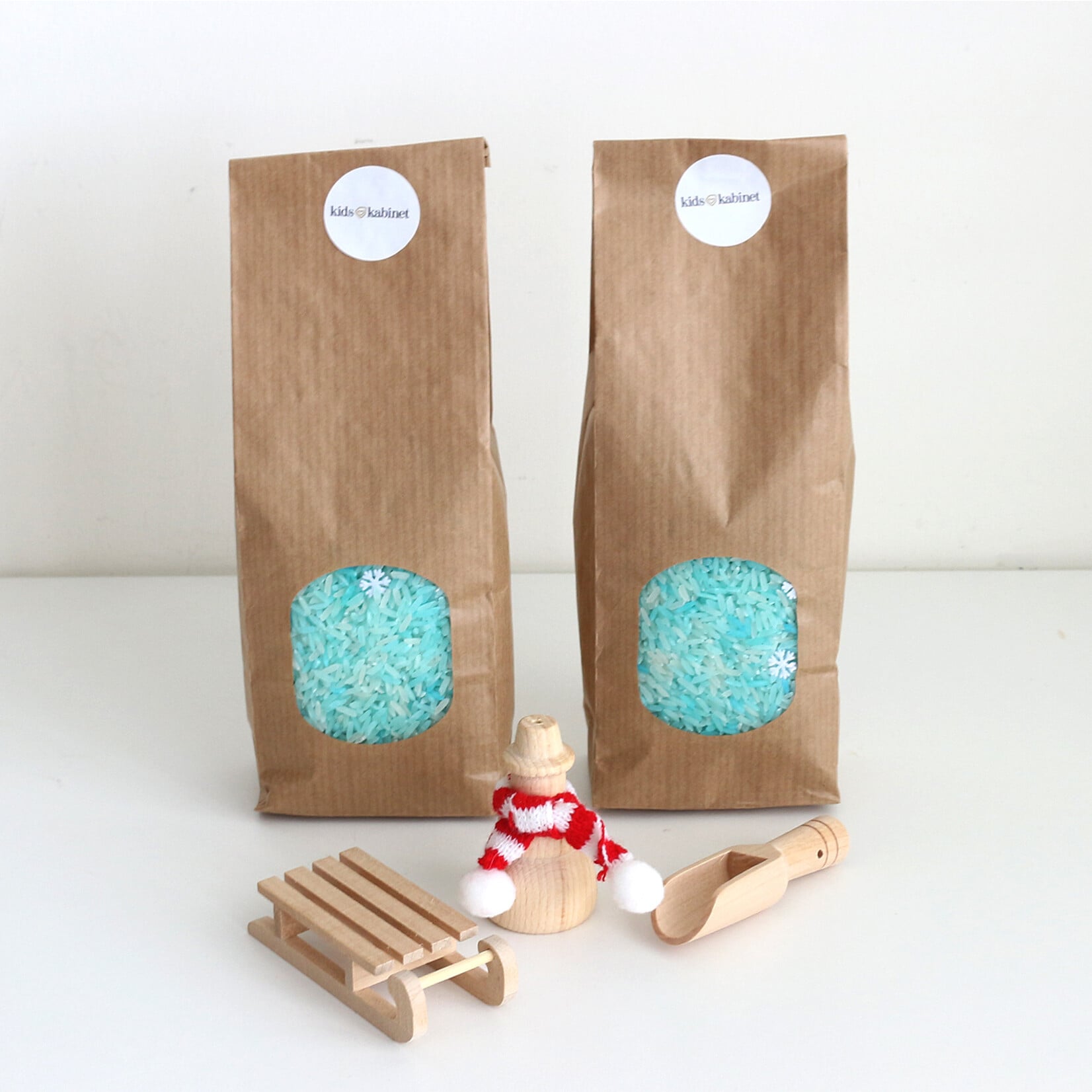 Houten slee