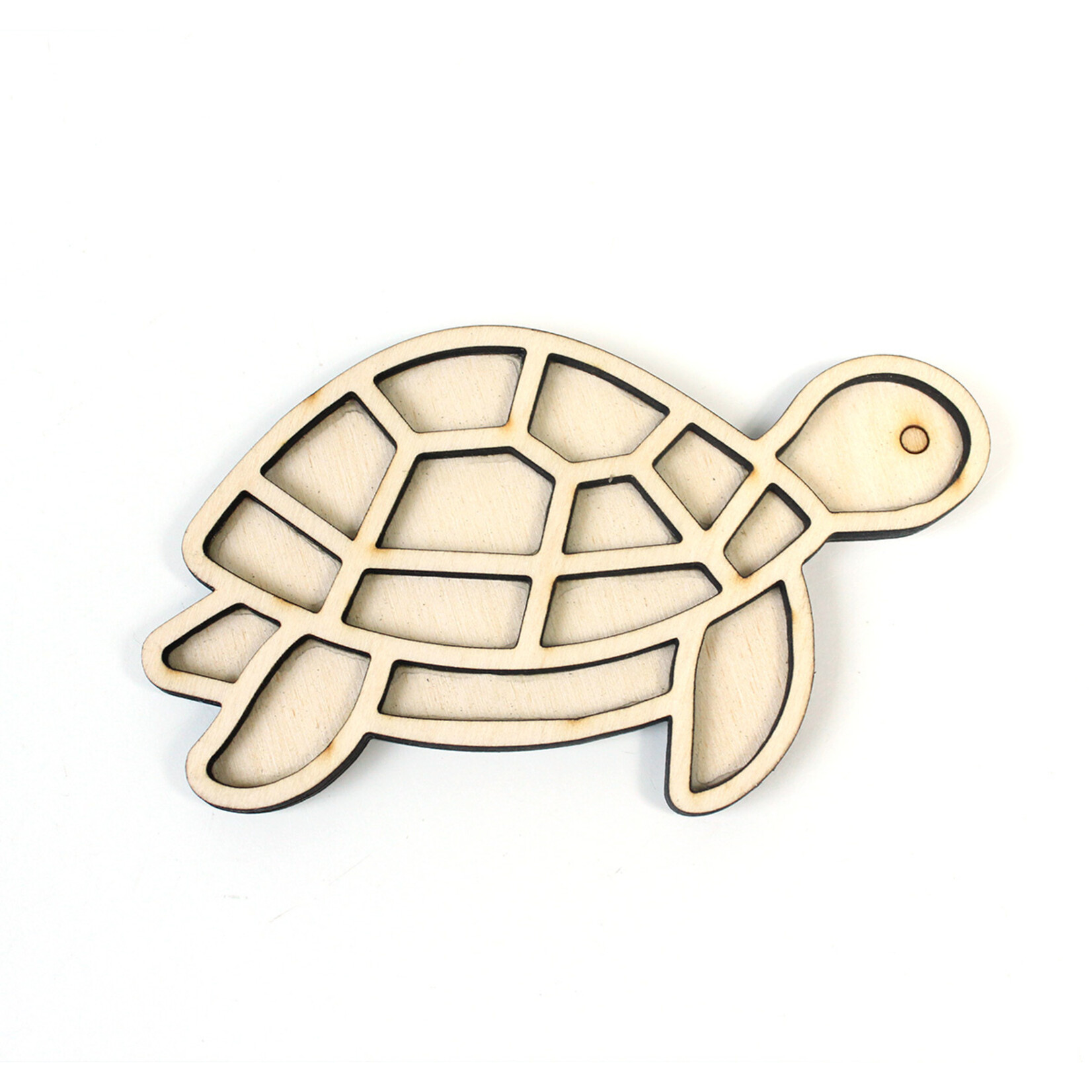 Studio de Rijk Houten vulvorm schildpad voor in sensory play speelbak