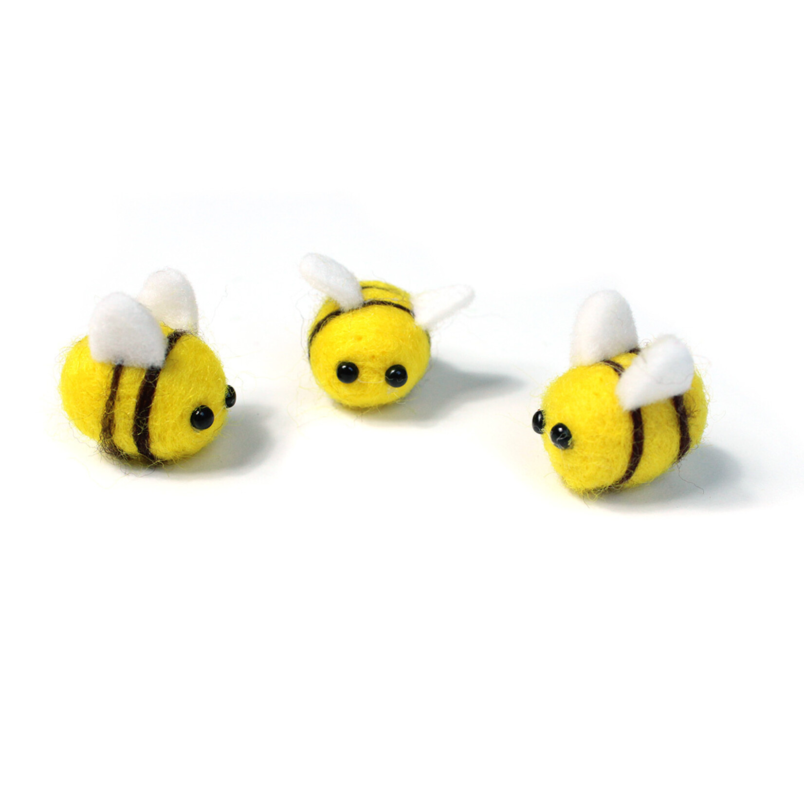 Vilten bijtjes - set van 3