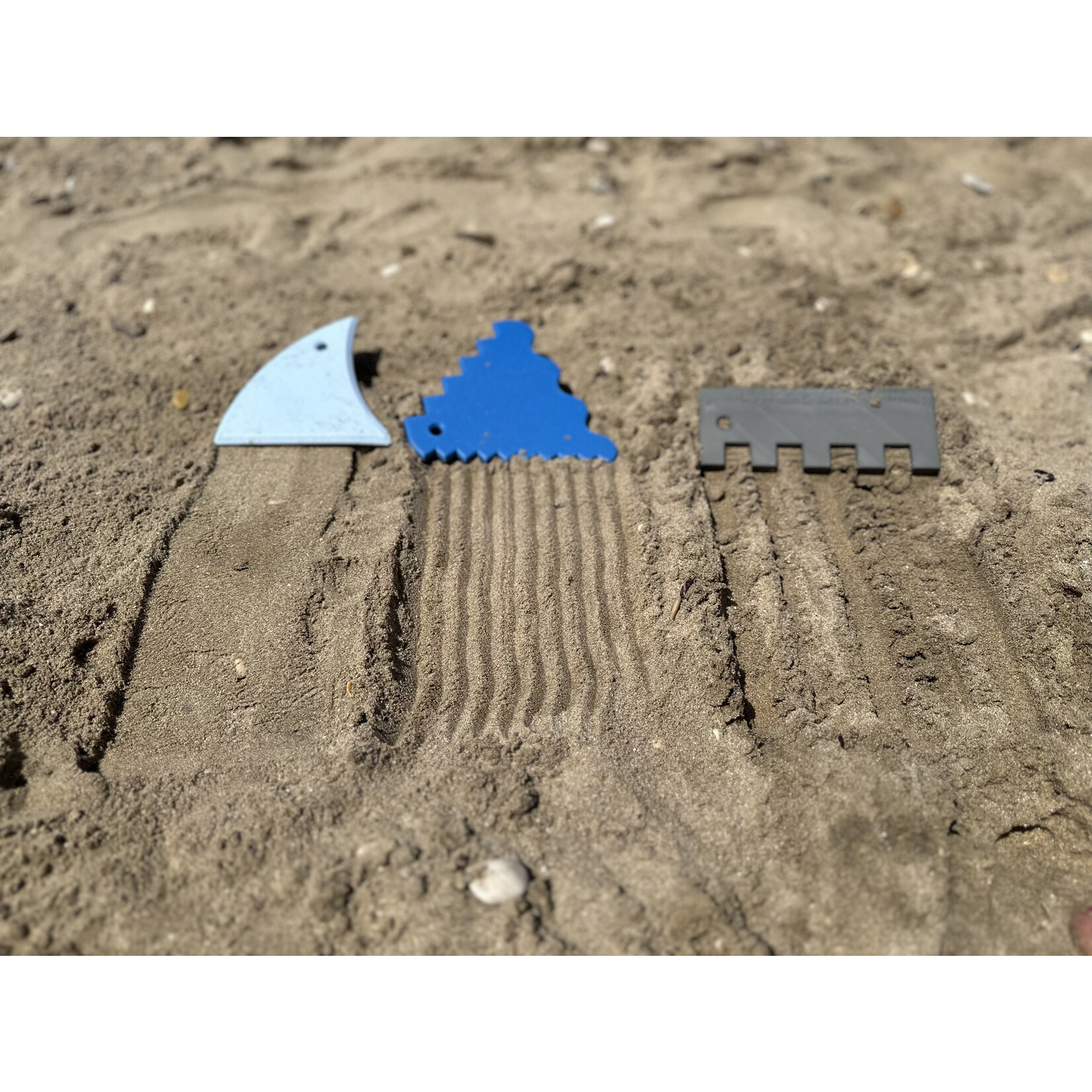 Kids Kabinet Zandkammen blauw-grijs