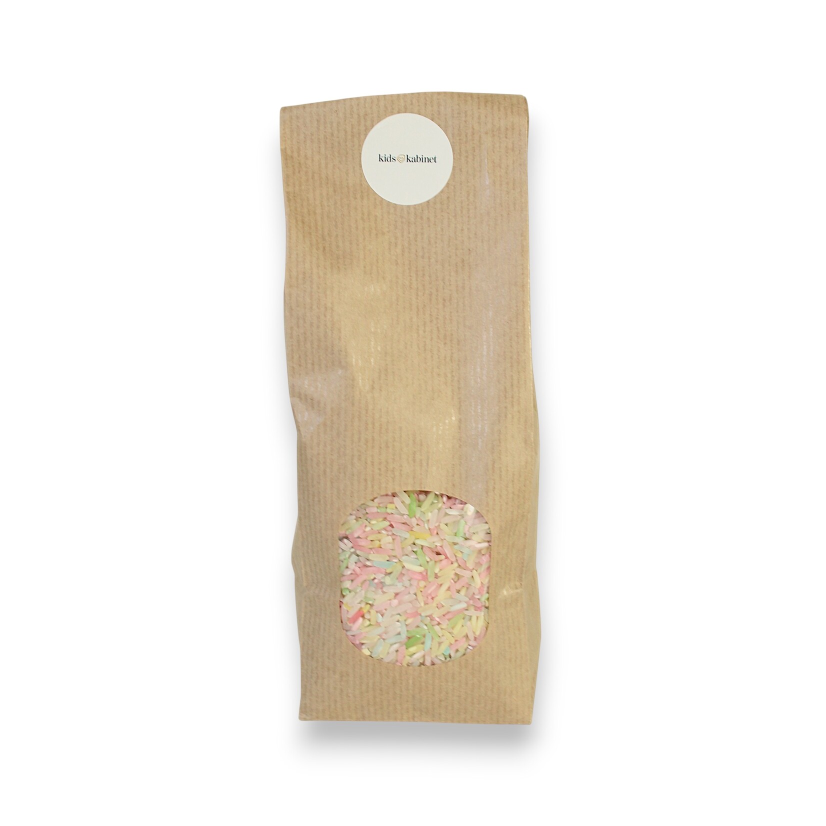 Speelrijst pastel mix (500 gram)