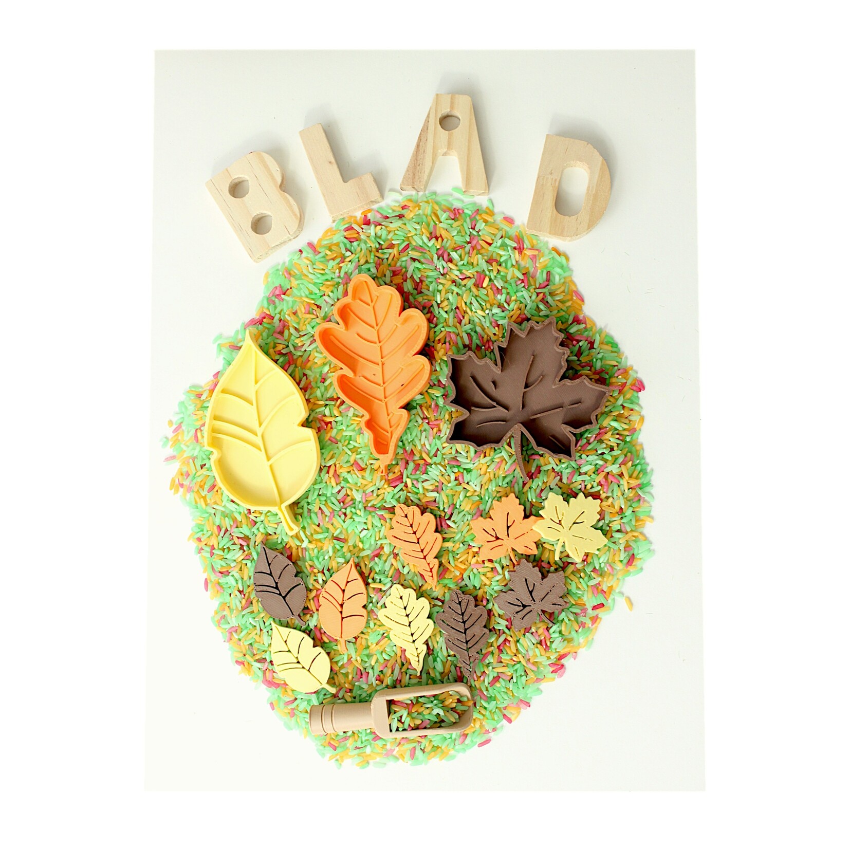 Kids Kabinet Speel- en sorteerset herfstblaadjes