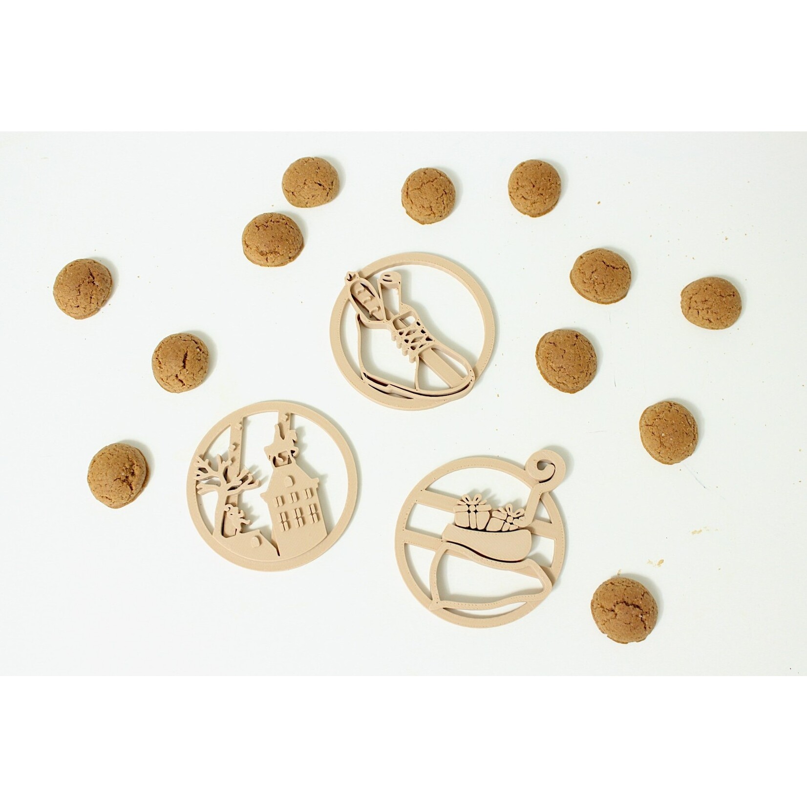 Kids Kabinet Stempel - Sint op dak