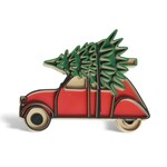Kids Kabinet Vulvorm PLA -auto met kerstboom