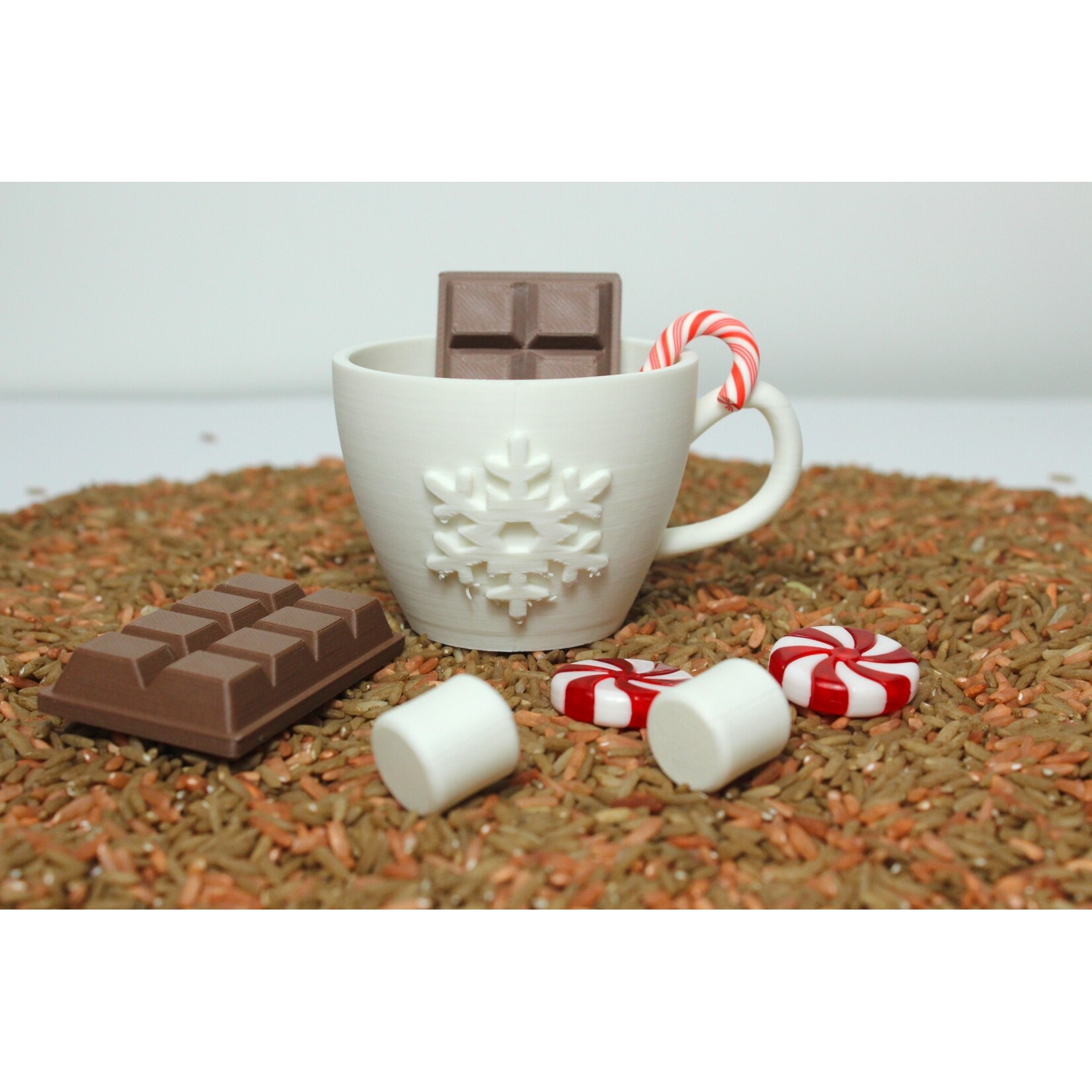 Kids Kabinet Kopje met sneeuwvlok