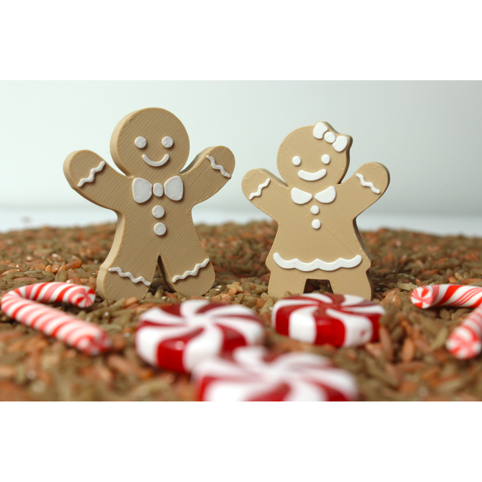 Kids Kabinet Loose parts - gingerbread duo