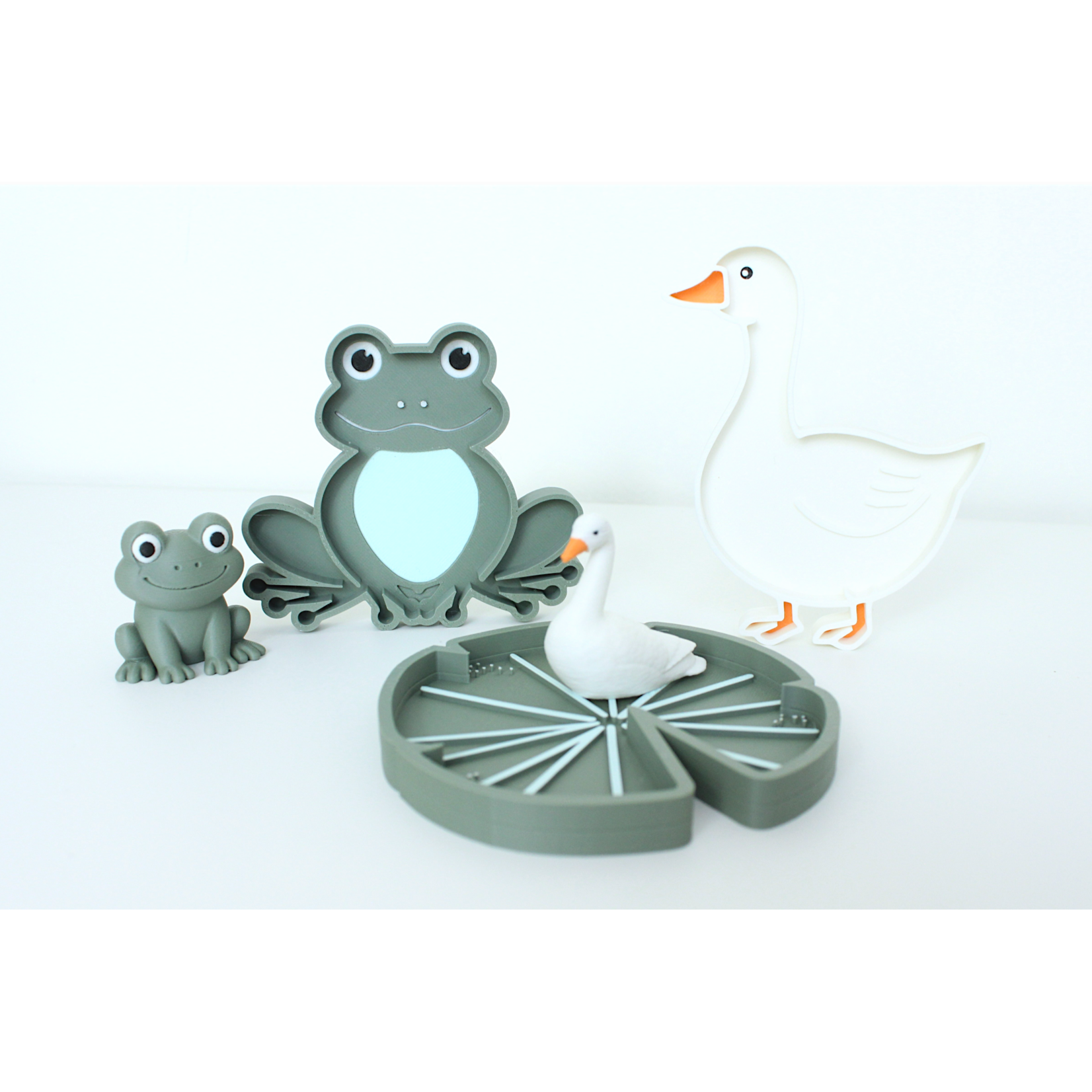 Kids Kabinet Vulvorm PLA - kikker