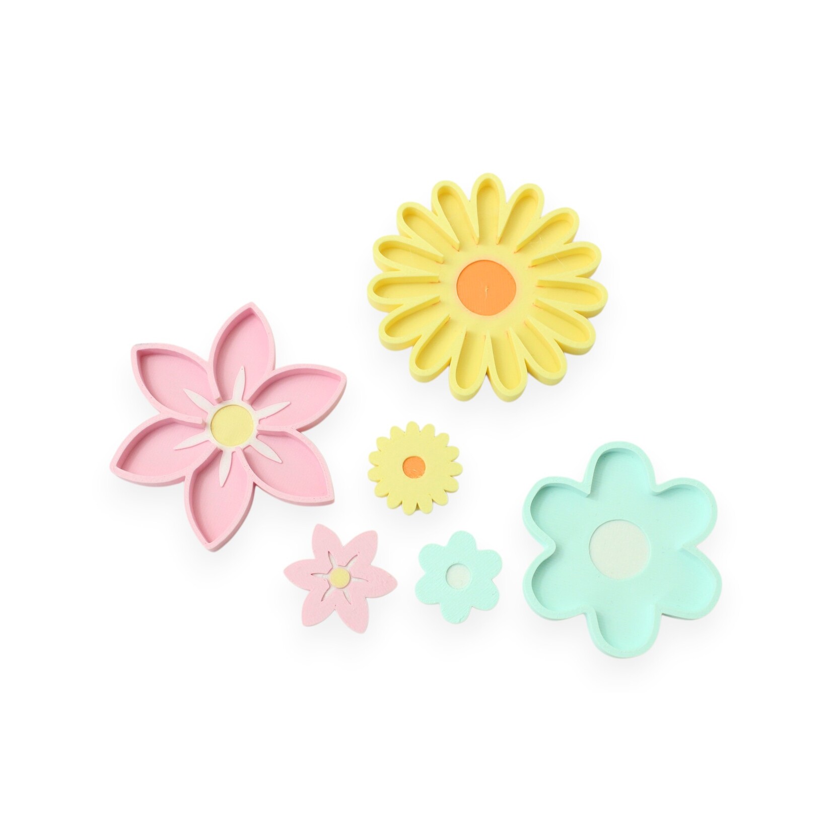 Kids Kabinet Set minivulvormen - bloemen