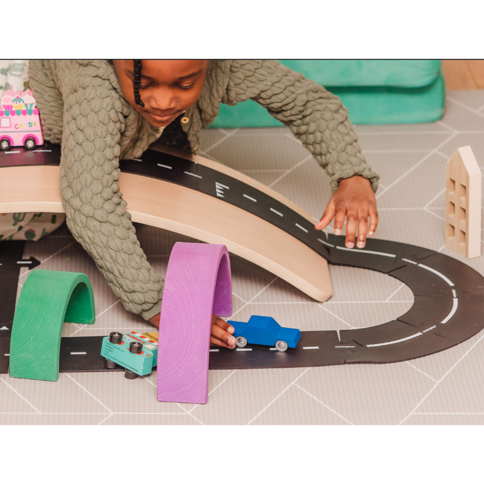 Waytoplay Waytoplay - back & forth car - blauw
