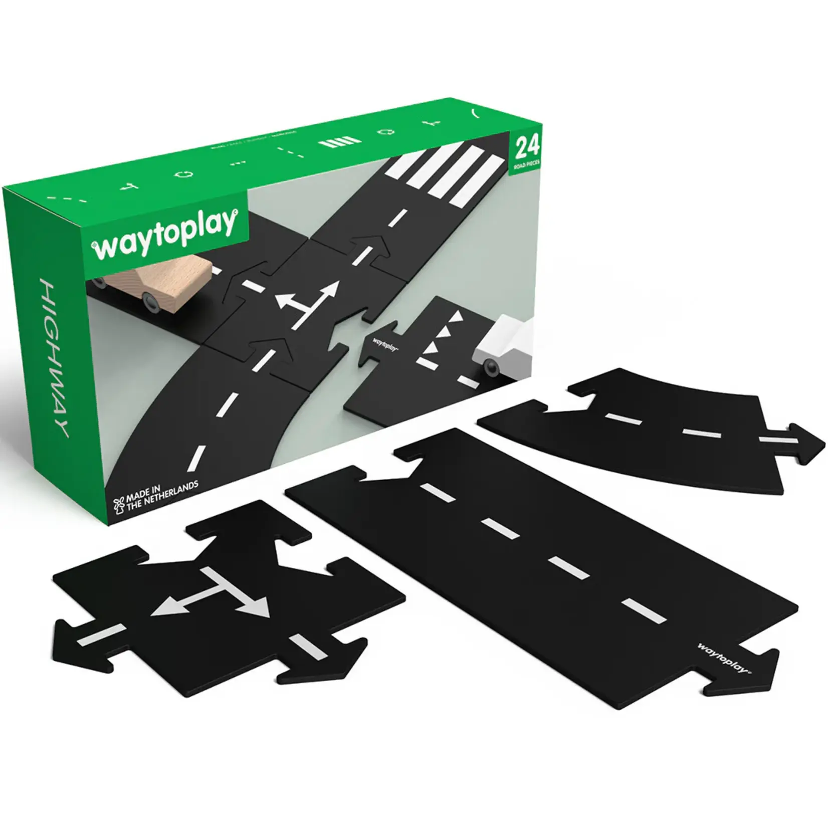 Waytoplay Way to play- highway (24 delen)