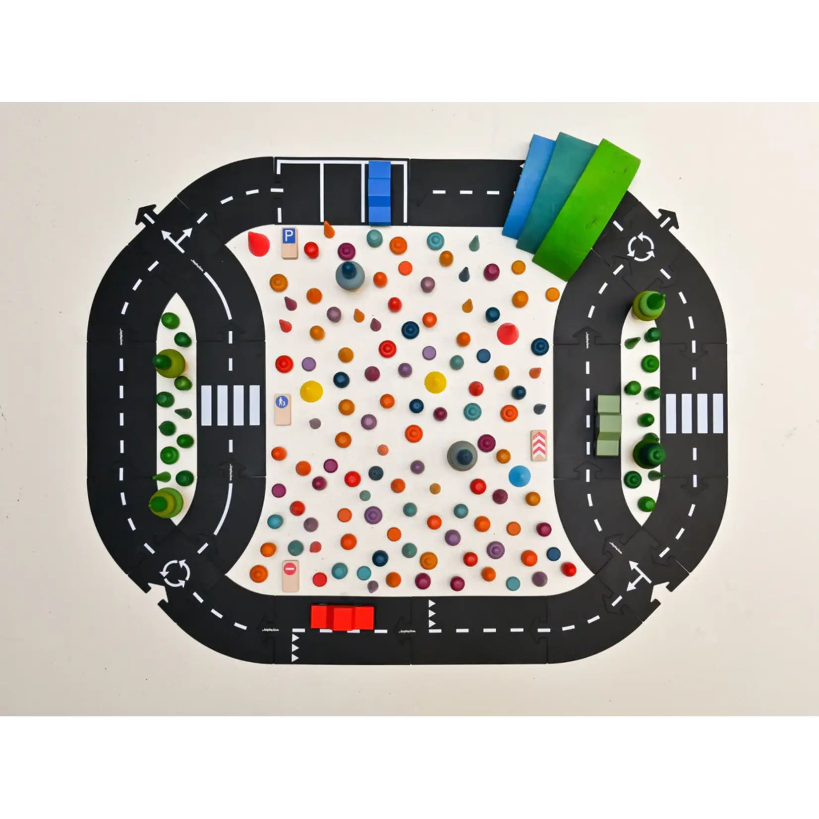 Waytoplay Way to play- snelweg (24 delen + auto)
