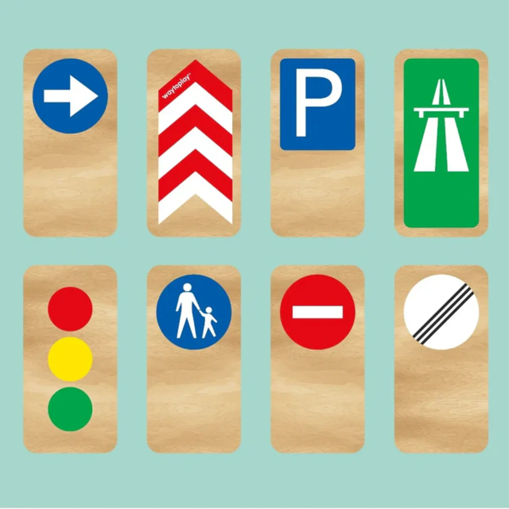 Waytoplay Way to play - verkeersborden