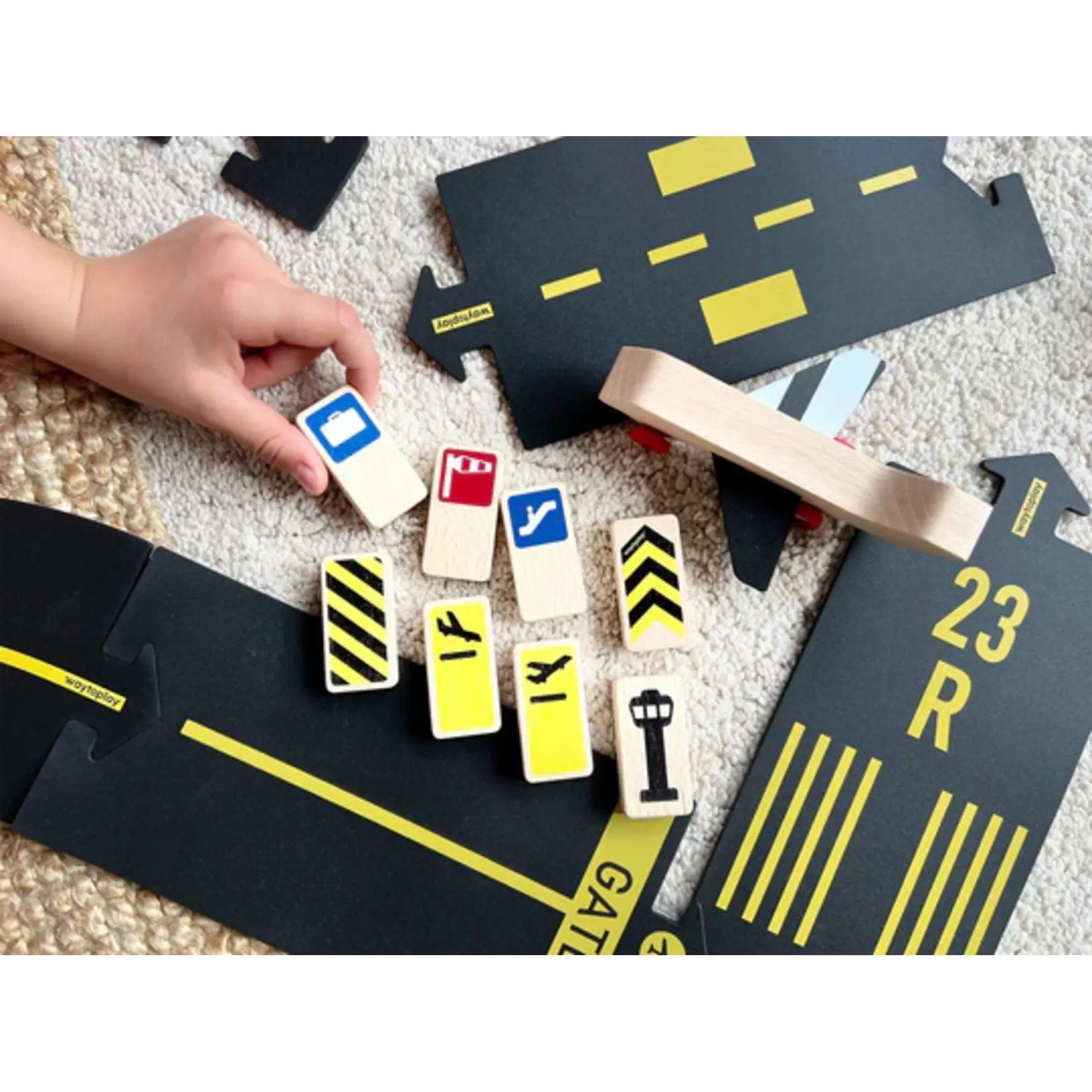 Waytoplay Way to play - verkeersborden luchthaven