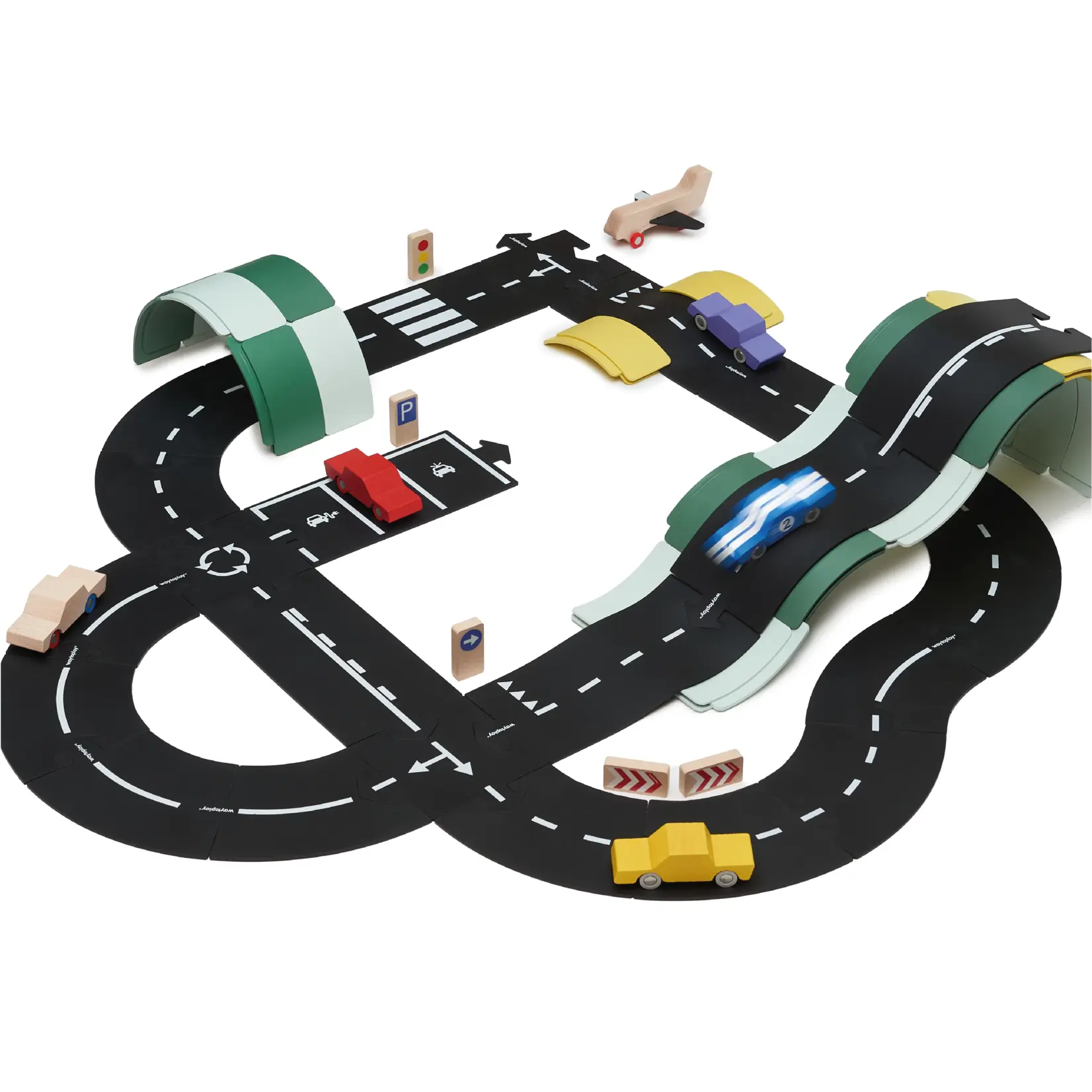 Waytoplay Waytoplay - back & forth car - naturel
