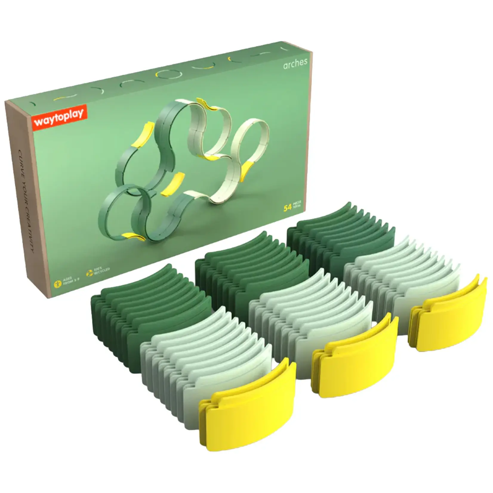 Waytoplay Way to play- bogen builderset (54 stks)
