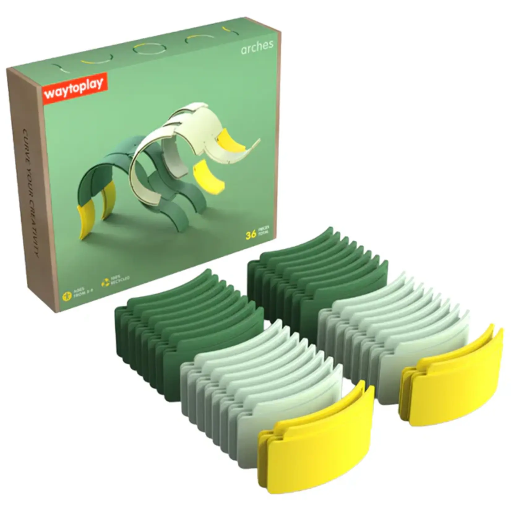 Waytoplay Way to play- bogen creatorset (36 stks)