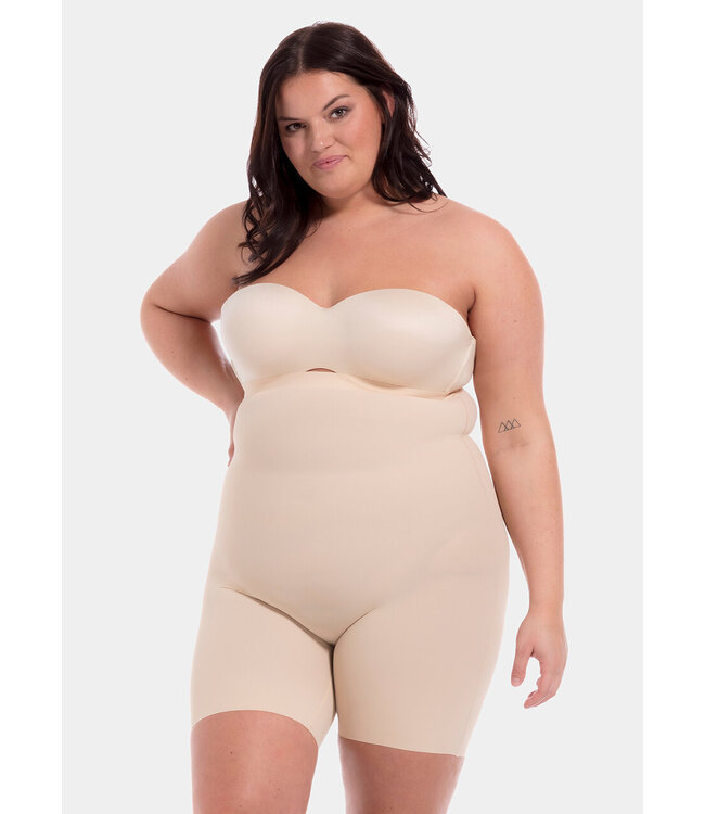 Maxi Sexy Hi-Bermuda Latte - Blossom By Isabel