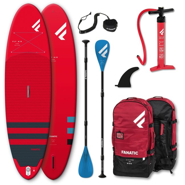 Fanatic SUP Board Compleet Fly Air-Pure Red