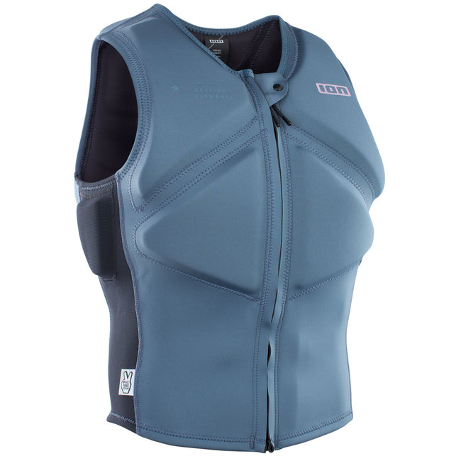 ION Kids Vector Vest Amp FZ Blauw