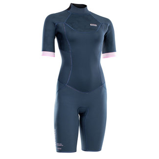 ION Element Shorty Dames SS 2/2 Backzip D Blauw