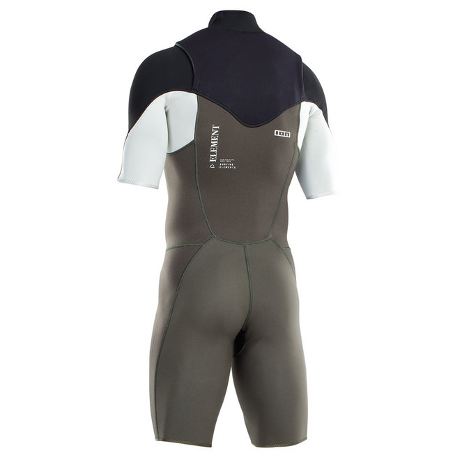 ION Element Shorty SS 2/2 Frontzip Dl Olijf