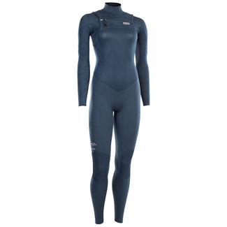 ION Element Semidry Dames 5/4 Frontzip Dl Blauw