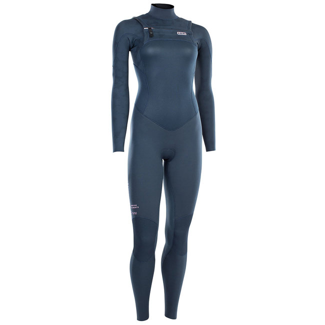 ION Element Semidry  Dames 5/4 Frontzip Dl Blauw