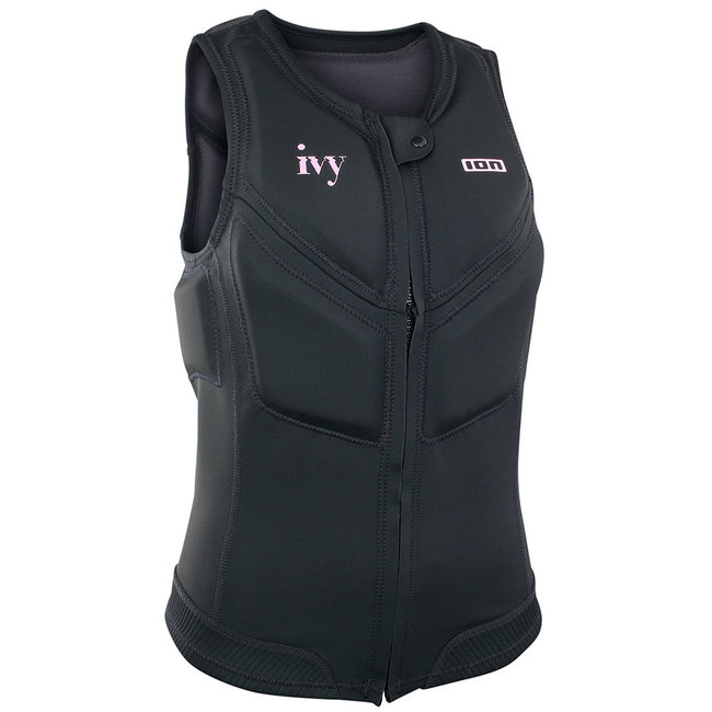 ION Women Ivy Impactvest Front Zip Black