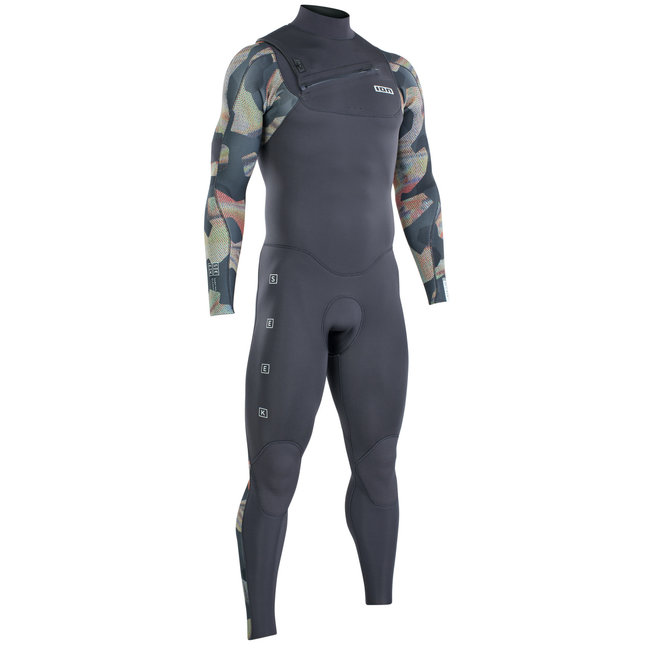 ION Mens Seek Core 4/3 Front Zip Camo