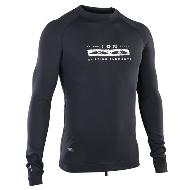 ION Heren Rashguard Long Sleeve Zwart