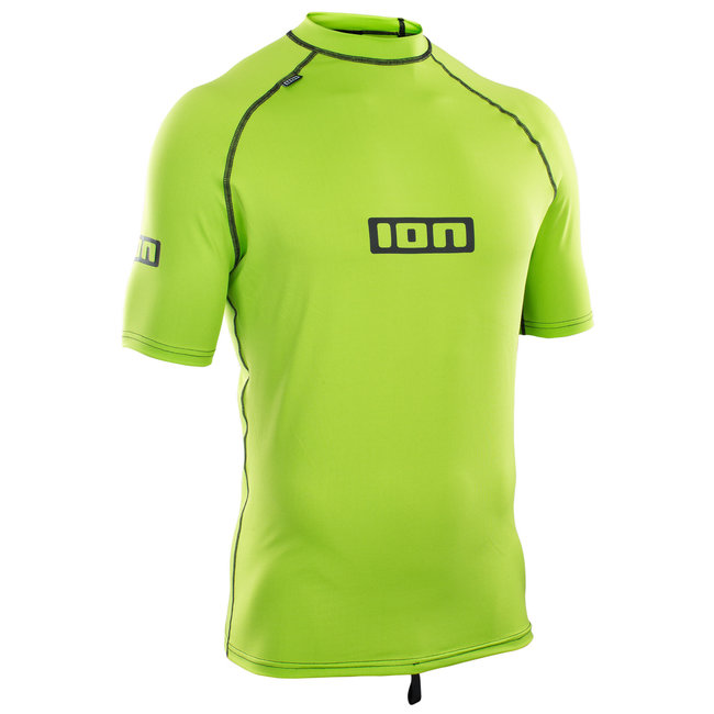 ION Heren Rashguard Promo Short Sleeve Lime