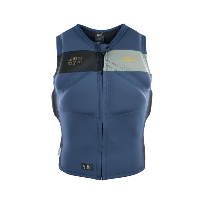 ION Vest Vector Amp Frontzip Heren Casca Blauw