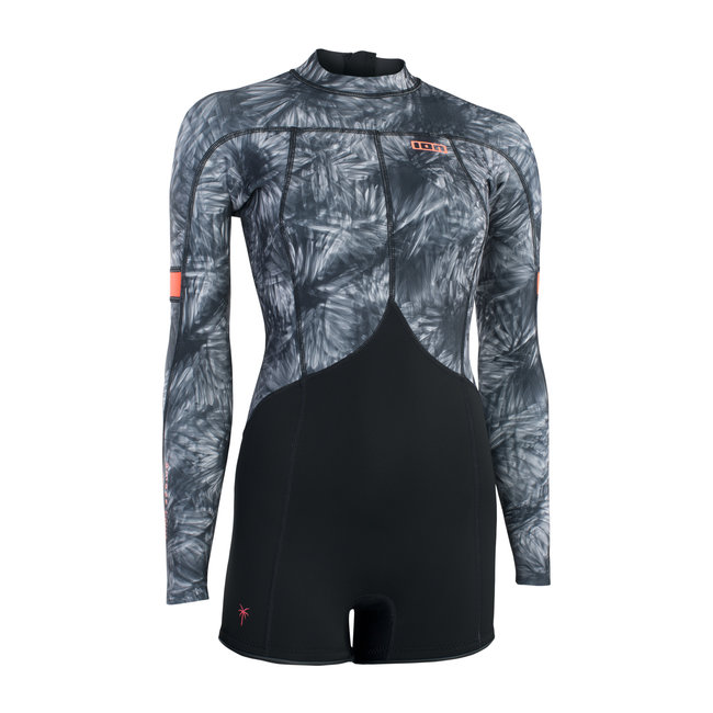 ION Wetsuit Amaze Shorty 2.0 LS Ba Zwart