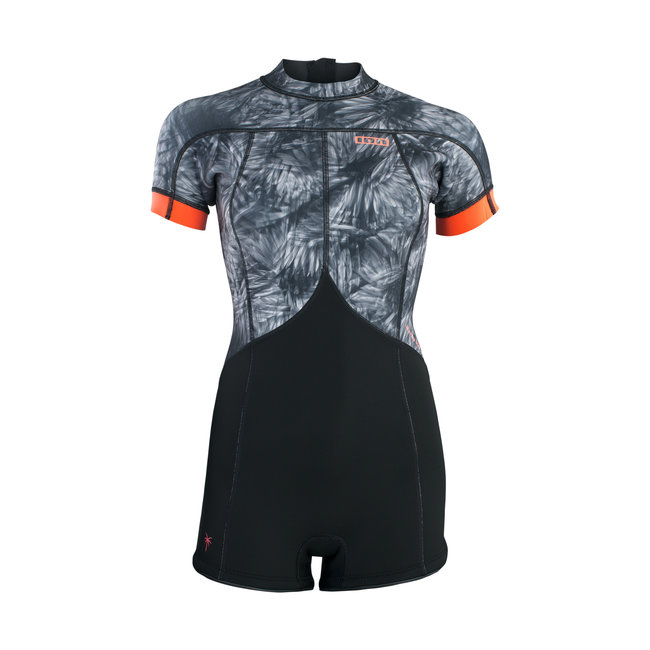 ION Wetsuit Amaze Shorty 2.5 SS Ba Zwart
