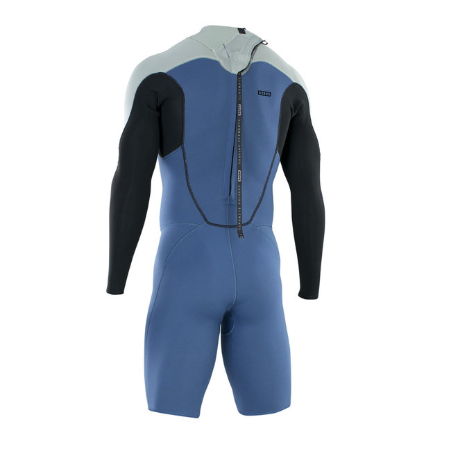 ION Shorty Element 2/2 LS Back Zip Casca Blauw