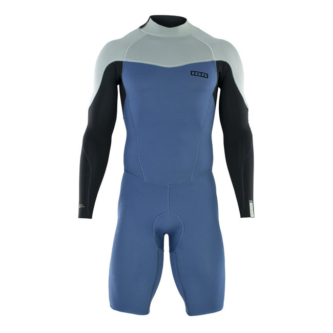 ION Shorty Element 2/2 LS Back Zip Casca Blauw